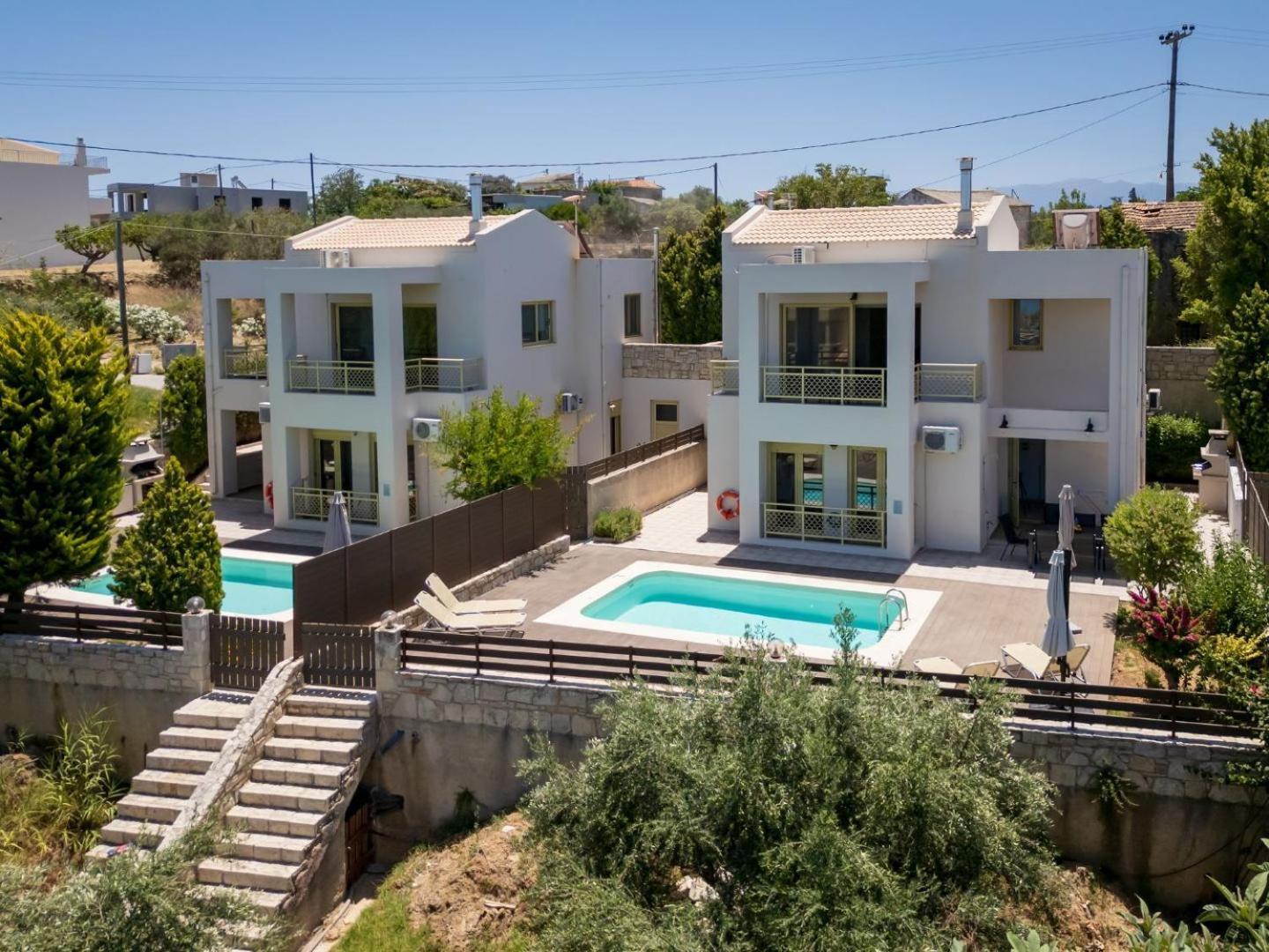 Villa With Private Pool Chania Sense Of Dream Villas Tavronitis  Bagian luar foto