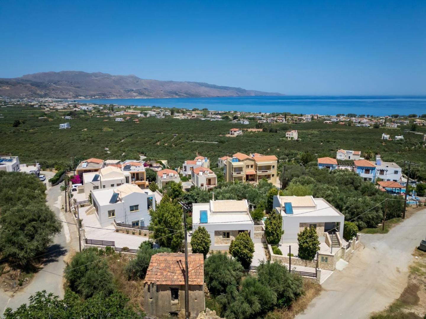 Villa With Private Pool Chania Sense Of Dream Villas Tavronitis  Bagian luar foto